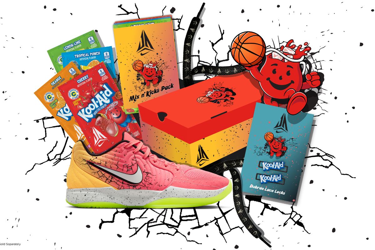 【限定コラボ】インフュージョン フューチャリング コービー コンポジット ボール Kool-Aid x Nike Launch New Collection With Ja Morant - Supermarket